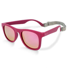 Charger l'image dans la galerie, Lunettes de soleil polarisées flexibles UV-400 avec sangle pour bébé et enfant ORCHID AURORA - 2-6 ans