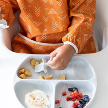 Charger l'image dans la galerie, Bavoir manches longues ALL BROWN 6-24 mois