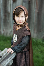 Charger l'image dans la galerie, DEGUISEMENT 2 pcs CHEVALIER BRONZE Tunique + cape 5-6 ans