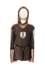 Charger l'image dans la galerie, DEGUISEMENT 2 pcs CHEVALIER BRONZE Tunique + cape 5-6 ans