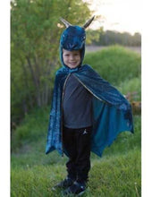 Charger l'image dans la galerie, DEGUISEMENT capet DRAGON de la nuit étoilée 7-8 ans