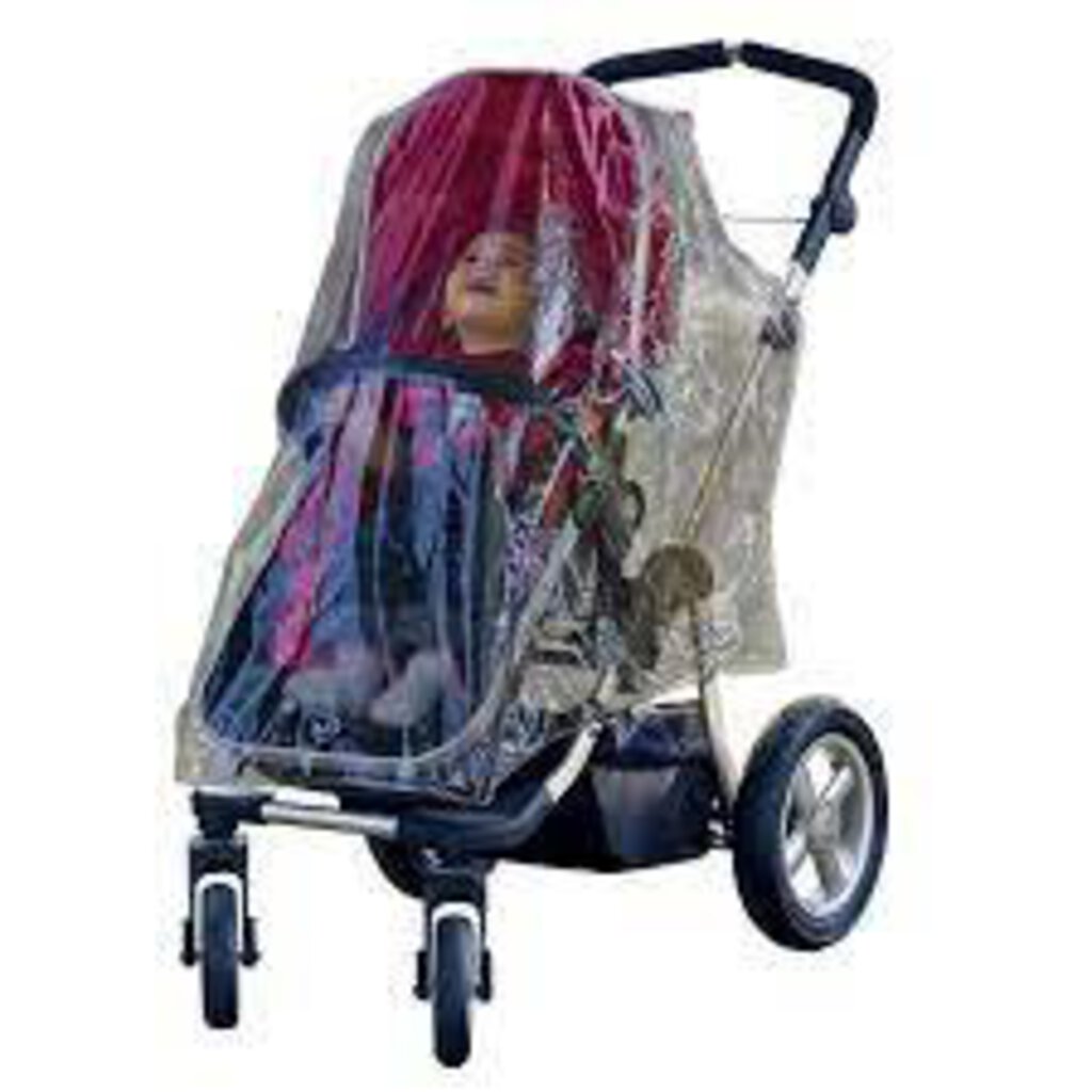 Housse de pluie pour poussette simple