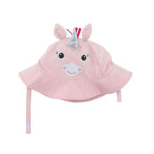 Charger l&#39;image dans la galerie, Chapeau ETE UPF50 - Licorne 3-6 MOIS
