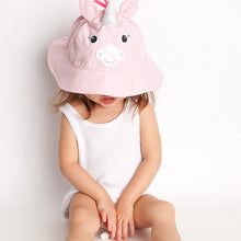 Charger l&#39;image dans la galerie, Chapeau ETE UPF50 - Licorne 3-6 MOIS
