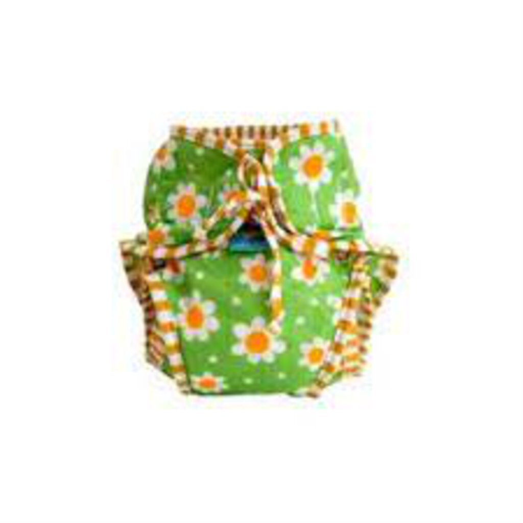 Couche de bain maillot lavable FLEURS