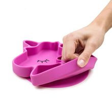 Charger l&#39;image dans la galerie, Plat en silicone a ventouses antidegats LICORNE
