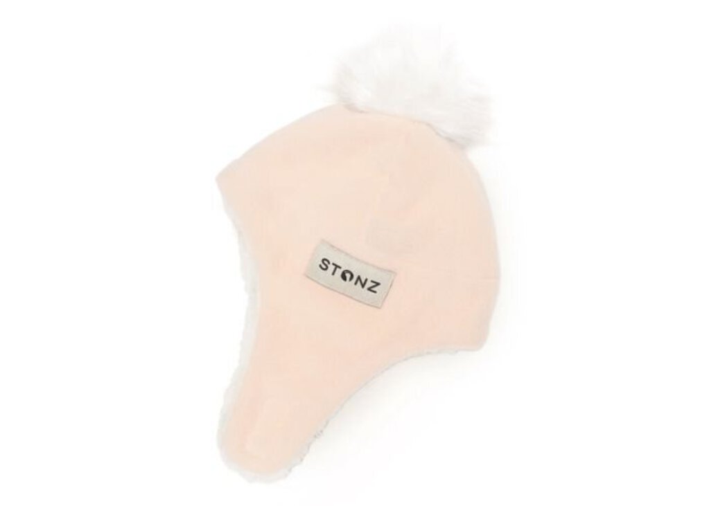 Chapeau HIVER en polar avec POMPON - Fleece hat 18-24 mois