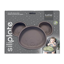 Charger l&#39;image dans la galerie, Siliplate a compartiments - suction antidegats avec ventouse - OURS

