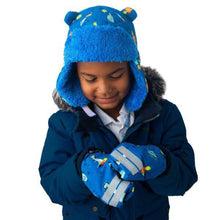 Charger l&#39;image dans la galerie, Chapeau hiver résistent à l&#39;eau - DINO Trapper hat - 4-6 ans

