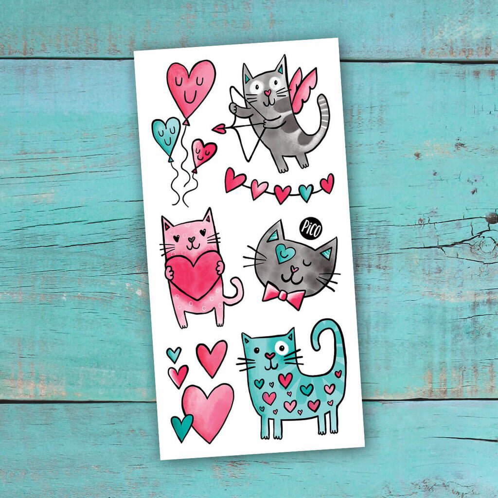 les CHATMOUREUX - Tatouages temporaires - CREATION QUEBECOISE