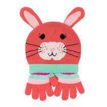 Charger l&#39;image dans la galerie, Tuque et gants automne / printemps LAPIN - BUNNY 1-3 ans
