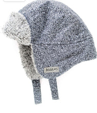 Charger l&#39;image dans la galerie, Tuque hiver pour bebe salt paper grey 6-12 mois
