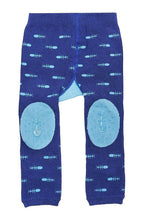 Charger l'image dans la galerie, 2 pcs - Legguins avec chaussette antederrapante REQUIN 6-12 mois

