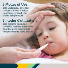 Charger l'image dans la galerie, Thermometre bebe et enfant 3 en 1 Axillaire - orale - rectal
