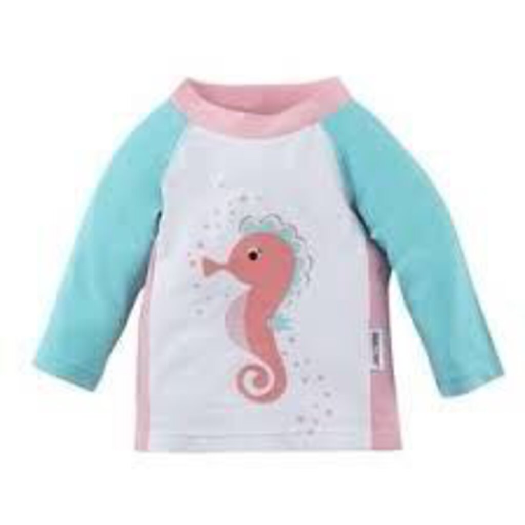 Haut de Maillot de bain - Protection UV - Hipocampe de mer 3-6 mois