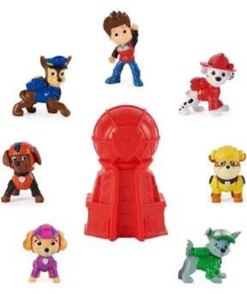 Mini Figurines Pat Patrouille - Paw Patrol - ASSORTIS