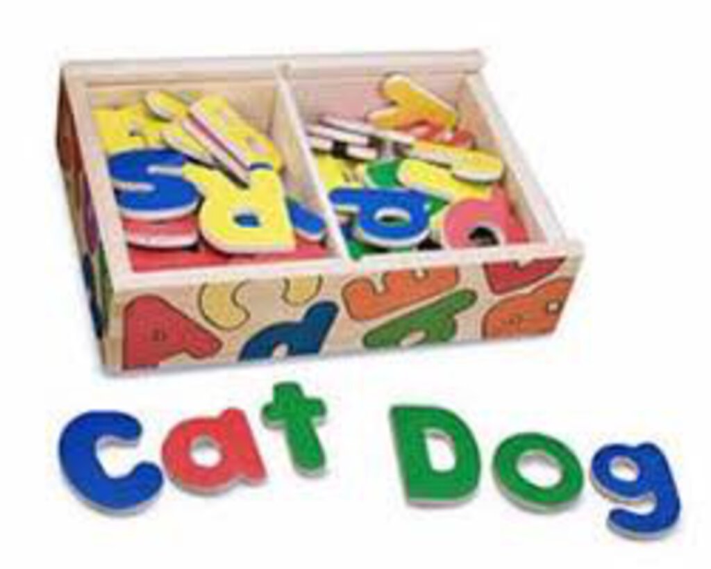 LETTRES aimantés / magnetiques en BOIS - Wooden Letters Magnets