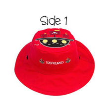 Charger l&#39;image dans la galerie, Chapeau ete REVERSIBLE - Bateau et Pirate 4-6 ans
