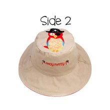 Charger l&#39;image dans la galerie, Chapeau ete REVERSIBLE - Bateau et Pirate 4-6 ans
