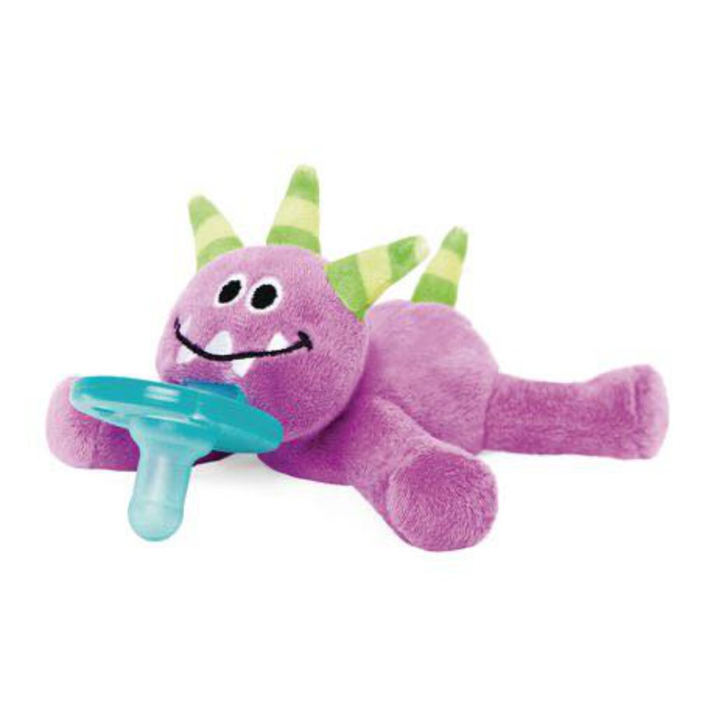 Suce avec peluche PETIT MONSTRE Mauve