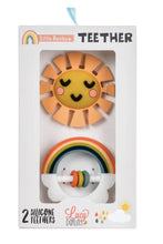 Charger l'image dans la galerie, Ensemble de 2 jouets de dentition ARC-EN-CIEL et SOLEIL
