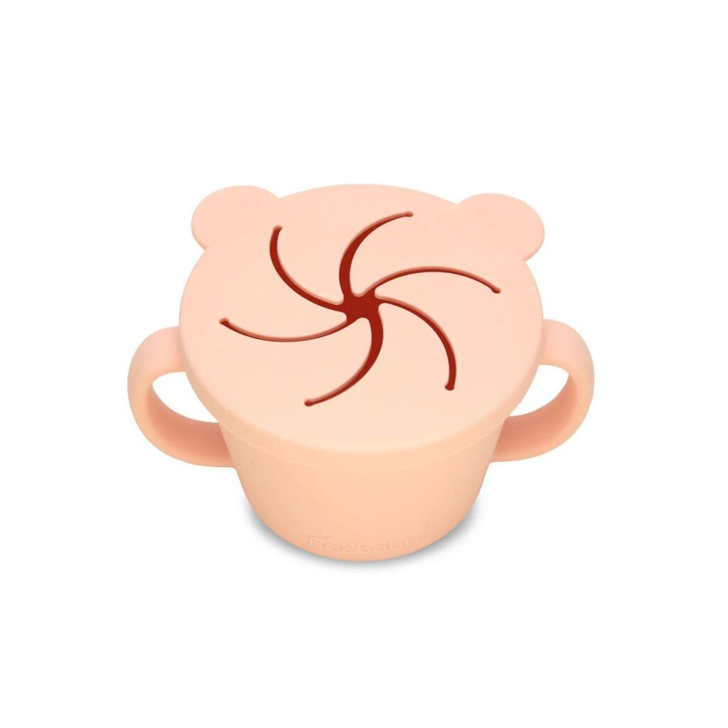 Oso Snack Cup en silicone souple