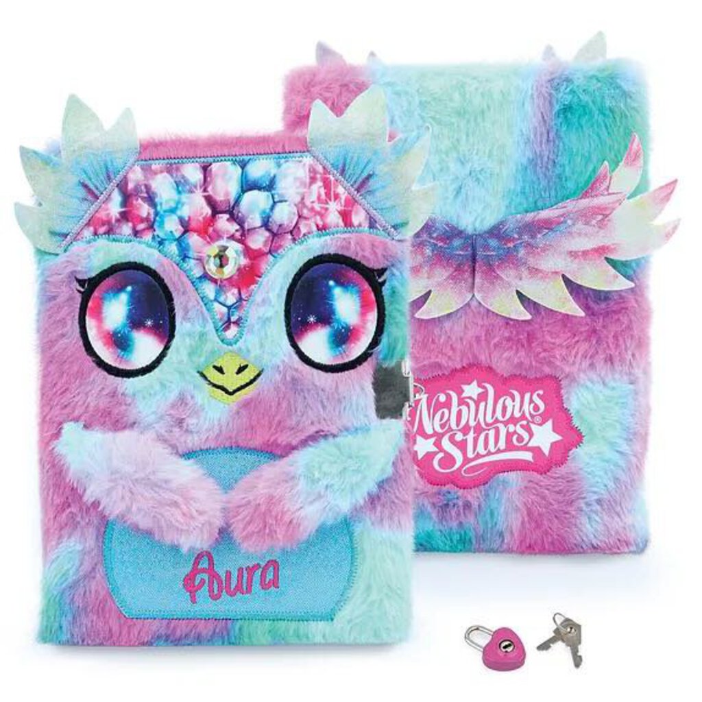 Journal en peluche AURA