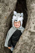 Charger l&#39;image dans la galerie, DEGUISEMENT cape de MECHANT LOUP 4-6 ans
