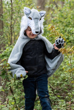 Charger l&#39;image dans la galerie, DEGUISEMENT cape de MECHANT LOUP 4-6 ans
