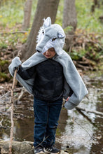 Charger l&#39;image dans la galerie, DEGUISEMENT cape de MECHANT LOUP 4-6 ans
