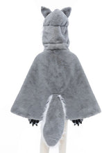 Charger l&#39;image dans la galerie, DEGUISEMENT cape de MECHANT LOUP 4-6 ans
