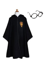 Charger l&#39;image dans la galerie, DEGUISEMENT 2 pcs CAPE + lunettes MAGICIEN SORCIE Harry Potter 7-8 ans
