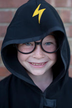 Charger l&#39;image dans la galerie, DEGUISEMENT 2 pcs CAPE + lunettes MAGICIEN SORCIE Harry Potter 7-8 ans

