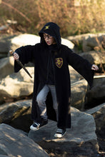 Charger l&#39;image dans la galerie, DEGUISEMENT 2 pcs CAPE + lunettes MAGICIEN SORCIE Harry Potter 7-8 ans
