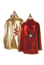 Charger l&#39;image dans la galerie, DEGUISEMENT WONDER cape REVERSIBLE 5-6 ans
