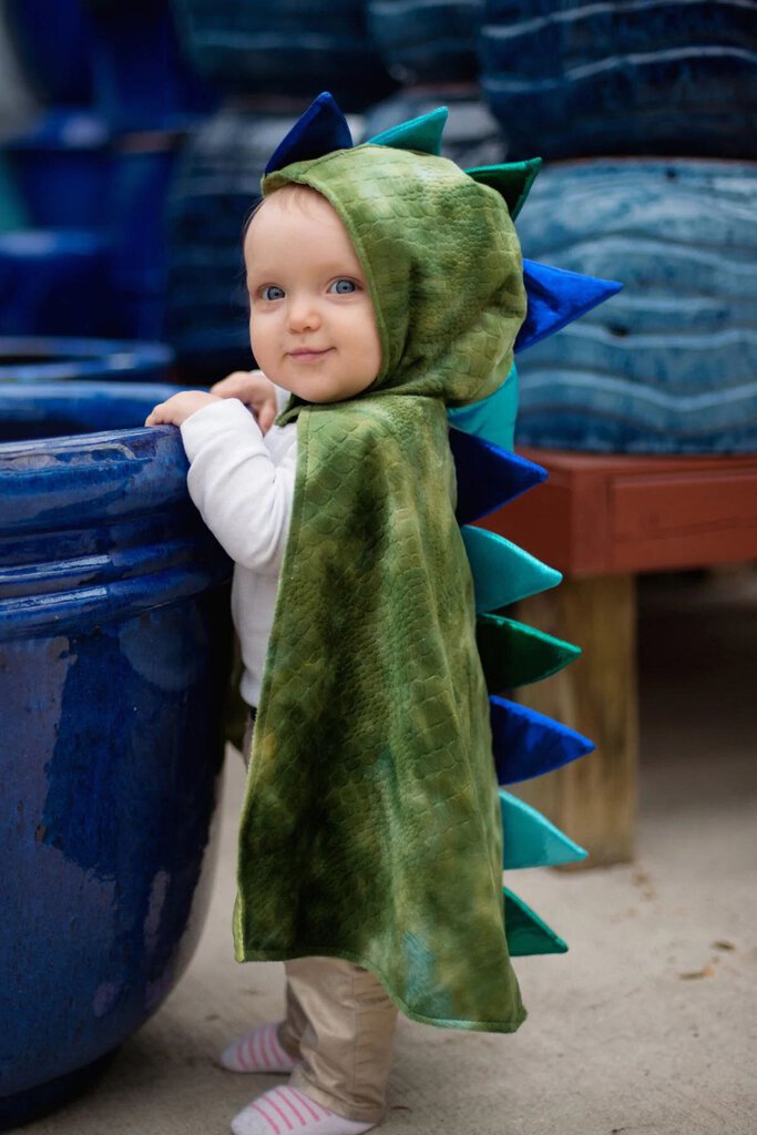 DEGUISEMENT DRAGON cape derrière bleu 12-24 mois