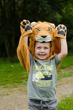 Charger l&#39;image dans la galerie, DEGUISEMENT LION cape 4-6 ans
