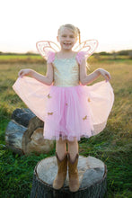 Charger l&#39;image dans la galerie, DEGUISEMENT 2 pcs PAPILLON Robe + ailes 5-7 ans
