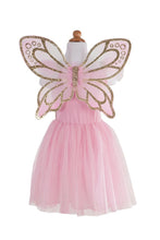 Charger l&#39;image dans la galerie, DEGUISEMENT 2 pcs PAPILLON Robe + ailes 5-7 ans
