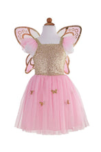 Charger l&#39;image dans la galerie, DEGUISEMENT 2 pcs PAPILLON Robe + ailes 5-7 ans
