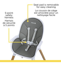Charger l&#39;image dans la galerie, Chaise haute AVISTA design minimaliste scandinave
