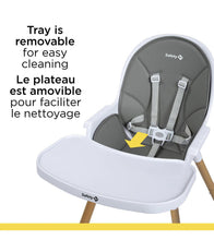Charger l&#39;image dans la galerie, Chaise haute AVISTA design minimaliste scandinave
