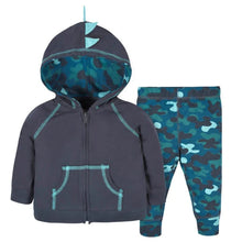 Charger l&#39;image dans la galerie, Ensemble 2 pcs DINO Hoodie + jogger 3 ans

