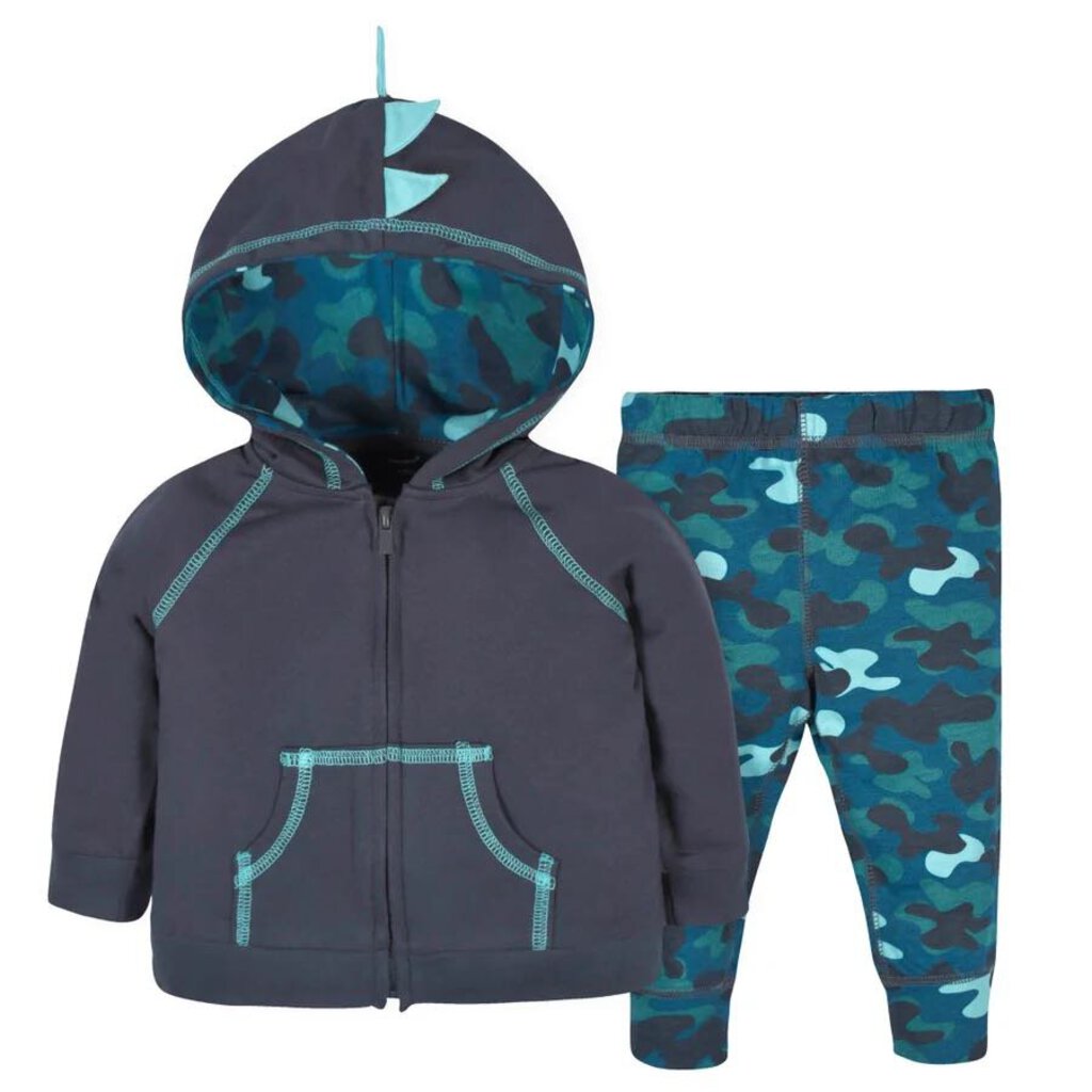 Ensemble 2 pcs DINO Hoodie + jogger 5 ans