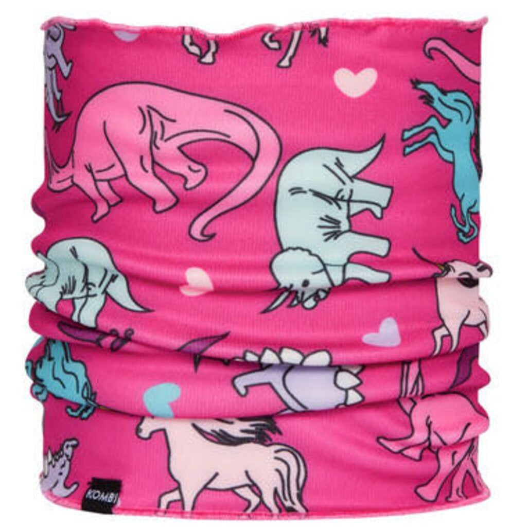 Cache cou en polar - TAILLE UNIQUE - Pink Unisaurus - Enfant