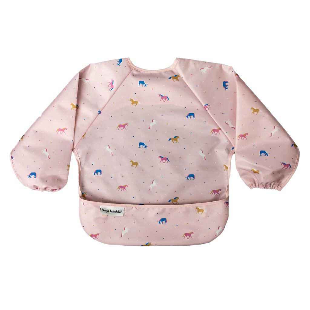 Bavoir manches longues UNICORN CONFETTI 6-24 mois