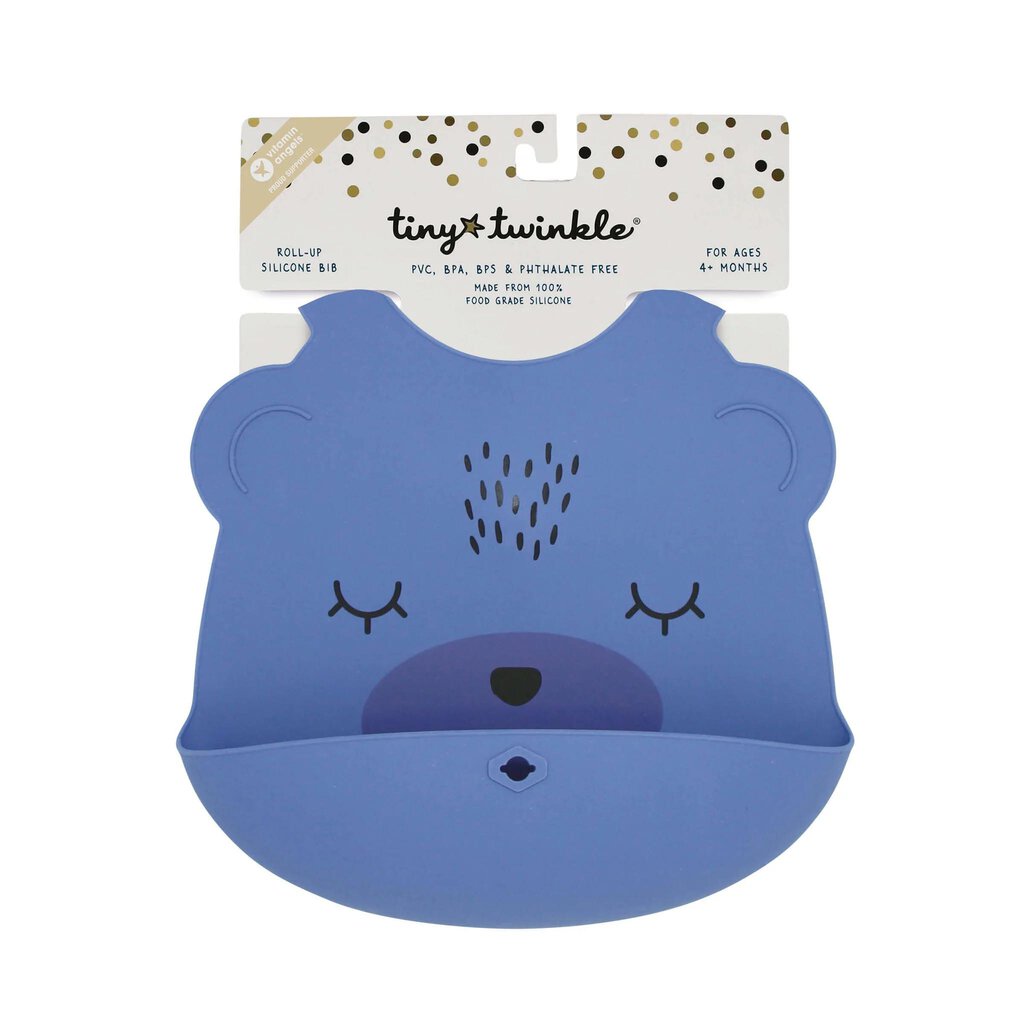 Bavoir en silicone OURS Indigo BEAR 4 mois +