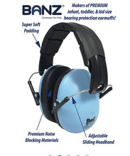 Charger l&#39;image dans la galerie, Protection anti bruit - Earmuffs hear no blare 2 ans et +
