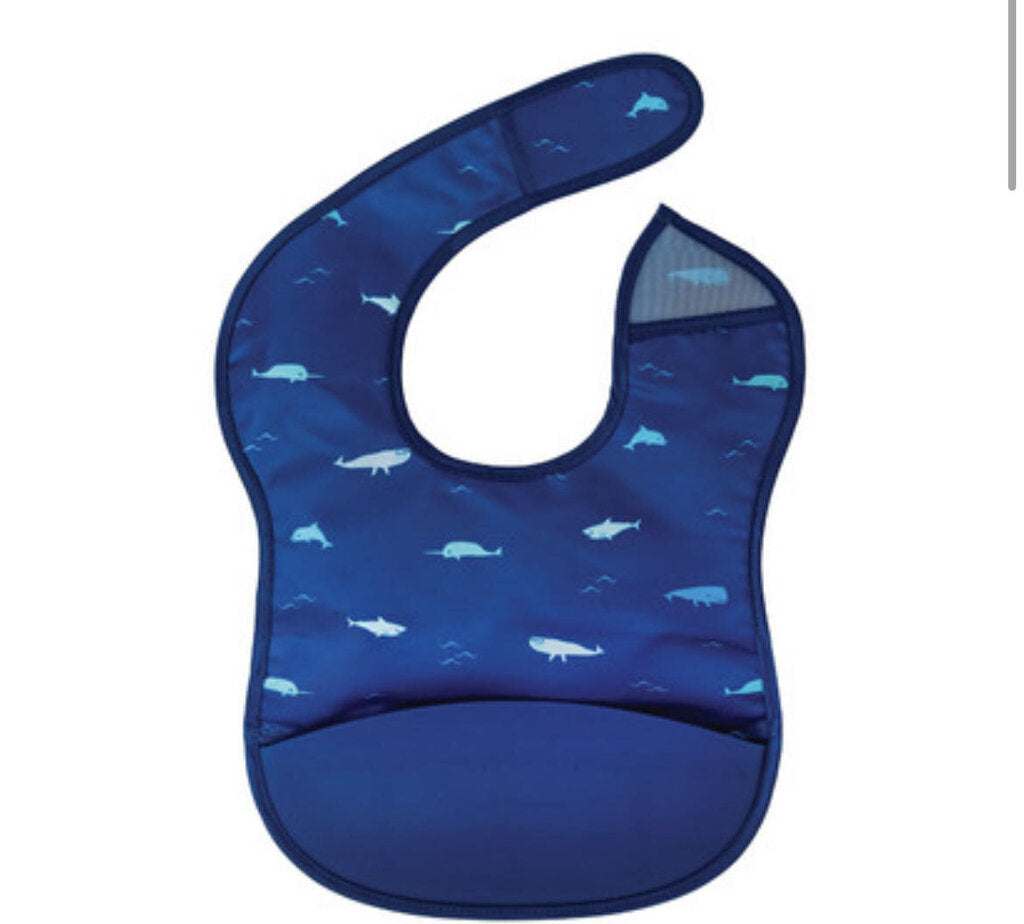 Bavoir POCHE en silicone OCEAN LIFE 6-24 mois