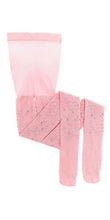 Charger l&#39;image dans la galerie, Bas collants en strass - filet et paillètes - ROSE 3-8 ans
